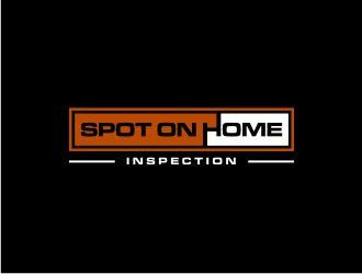 Spot On Home Inspection  logo design by menanagan