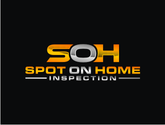 Spot On Home Inspection  logo design by bricton
