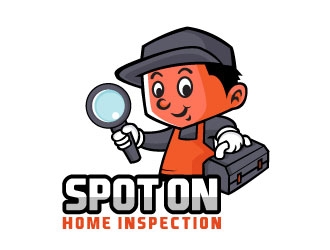 Spot On Home Inspection  logo design by Suvendu