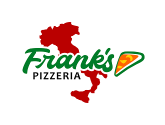 Franks Pizzeria Restaurant logo design by haze