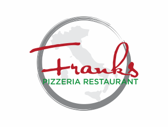 Franks Pizzeria Restaurant logo design by eagerly