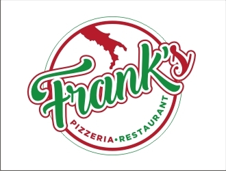 Franks Pizzeria Restaurant logo design by GURUARTS