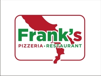 Franks Pizzeria Restaurant logo design by GURUARTS