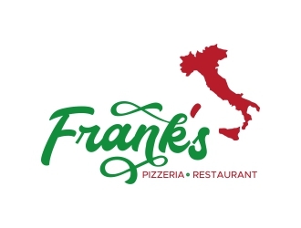 Franks Pizzeria Restaurant logo design by rizuki