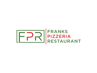 Franks Pizzeria Restaurant logo design by bricton