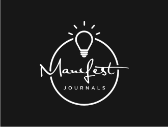 Manifest Journals logo design by blessings