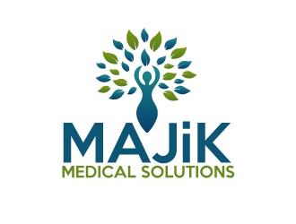 MAJiK Medical Solutions logo design by AamirKhan