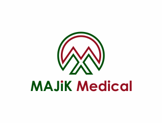 MAJiK Medical Solutions logo design by scolessi