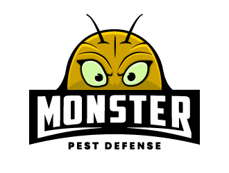 Monster Pest Defense logo design by Ultimatum