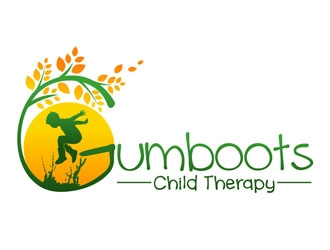Gumboots Child Therapy logo design by CreativeMania