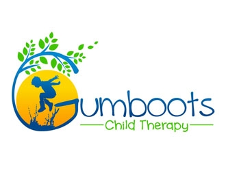 Gumboots Child Therapy logo design by CreativeMania