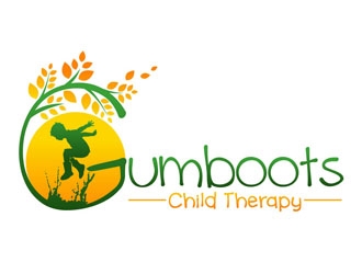 Gumboots Child Therapy logo design by CreativeMania