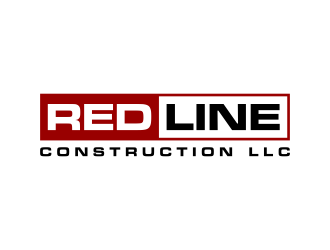 Redline Construction LLC logo design by p0peye