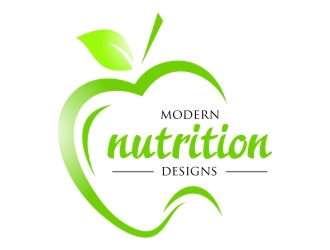 Modern Nutrition Designs logo design by jetzu
