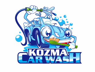 Bakta Car Wash logo design by Suvendu