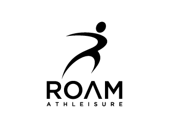 Roam Athleisure logo design by denfransko
