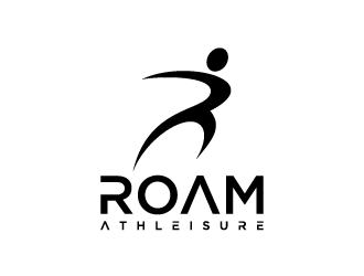 Roam Athleisure logo design by denfransko