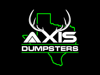 Axis Dumpsters  logo design by beejo