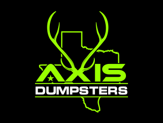 Axis Dumpsters  logo design by beejo