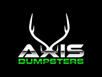 Axis Dumpsters  logo design by daywalker