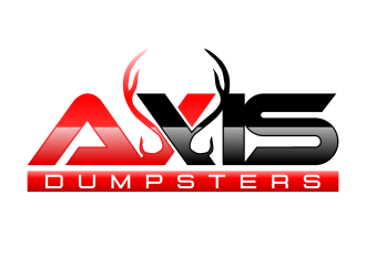 Axis Dumpsters  logo design by ekitessar