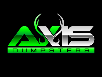 Axis Dumpsters  logo design by ekitessar