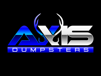 Axis Dumpsters  logo design by ekitessar