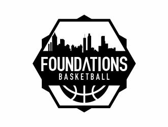 Foundations Basketball logo design by eva_seth