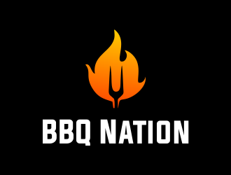 BBQ Nation logo design by JessicaLopes