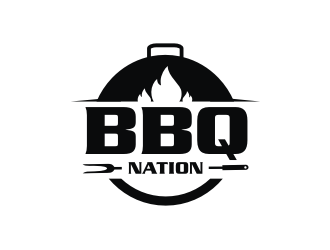 BBQ Nation logo design by coco