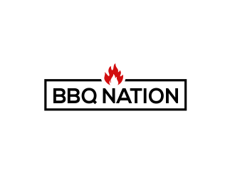 BBQ Nation logo design by kimora