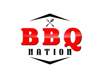 BBQ Nation logo design by eva_seth