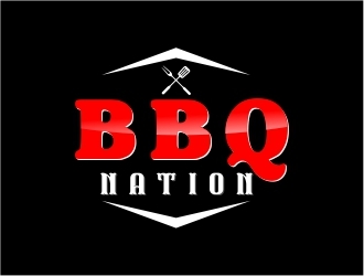 BBQ Nation logo design by eva_seth
