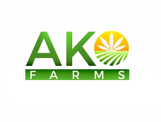 AKO FARMS logo design by gilkkj