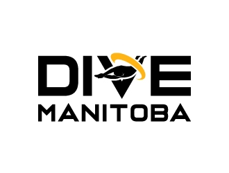 Dive Manitoba logo design by Badnats