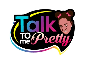 Talk To Me Pretty by.TT logo design by MUSANG
