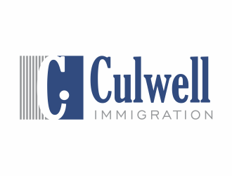 Culwell Immigration logo design by up2date