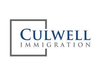 Culwell Immigration logo design by puthreeone