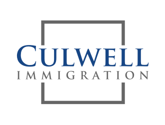 Culwell Immigration logo design by puthreeone