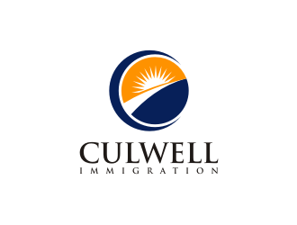 Culwell Immigration logo design by restuti