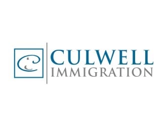 Culwell Immigration logo design by logitec