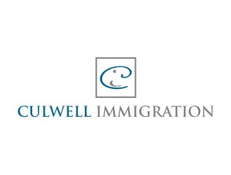 Culwell Immigration logo design by logitec