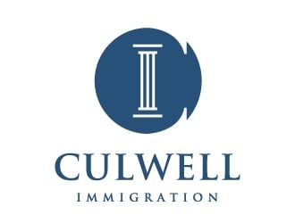 Culwell Immigration logo design by Badnats