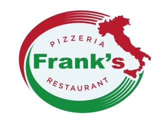 Franks Pizzeria Restaurant logo design by aura