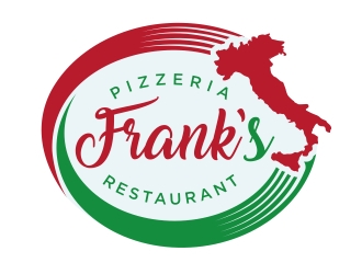 Franks Pizzeria Restaurant logo design by aura