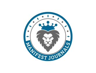 Manifest Journals logo design by BlessedArt