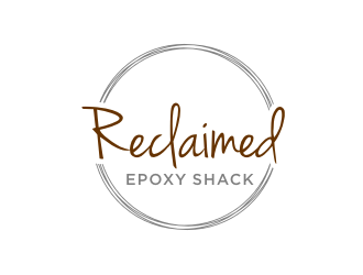 Reclaimed Epoxy Shack  logo design by bricton