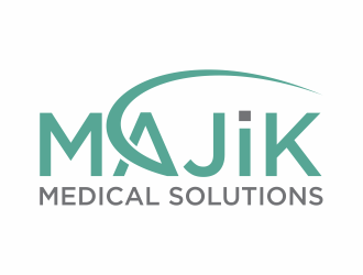 MAJiK Medical Solutions logo design by eagerly