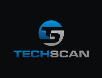 TECHSCAN logo design by mbamboex