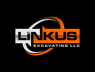 Linkus Excavating LLC  logo design by haidar